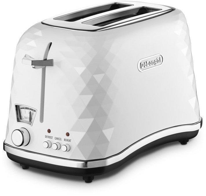 Toster De'Longhi Brillante CTJ 2103.W, biały