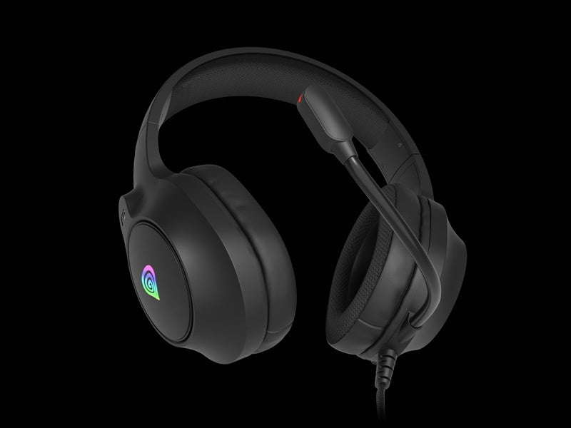 HEADPHONES GAMING GENESIS NEON 213 RGB BLACK