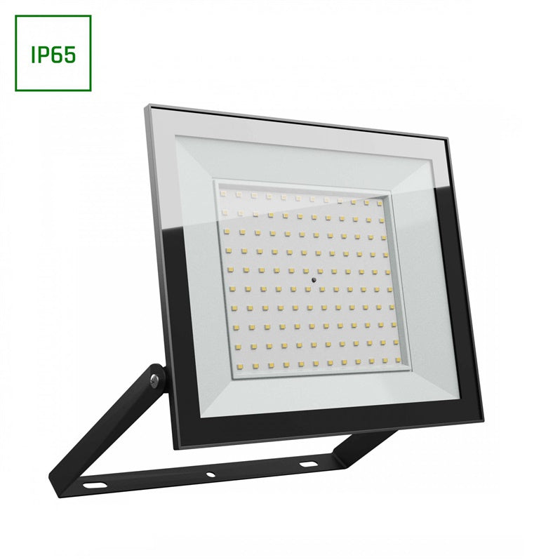 NAŚWIETLACZ ZEWNĘTRZNY LED 100W 230V NW IP65 CZARNY