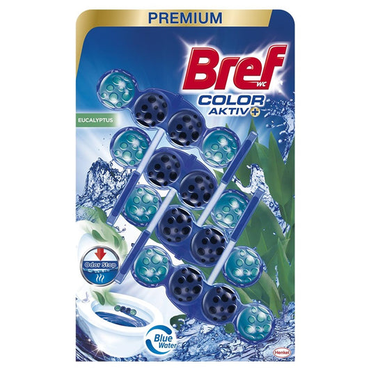 CZYŚCIK-ODŚWIEŻACZ DO WC BREF EUCALYPTUS 4X50G