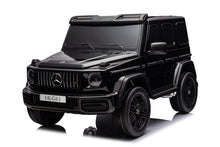 Vaikiškas elektromobilis Mercedes G63, balta/juoda/