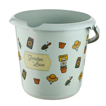 Wiadro domowe Keeeper, 10 l, zielone