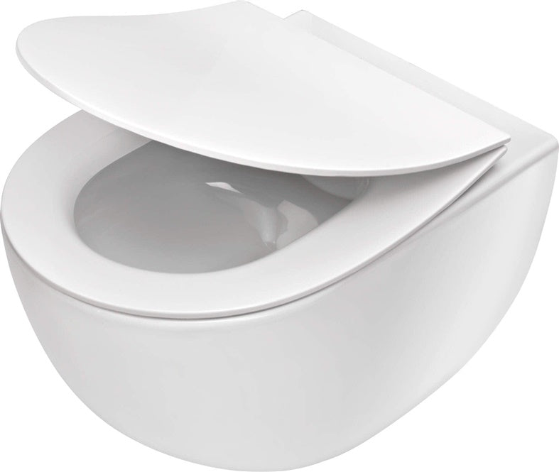 Wall-hung toilet Deante Peonia, with seat, 51x36
