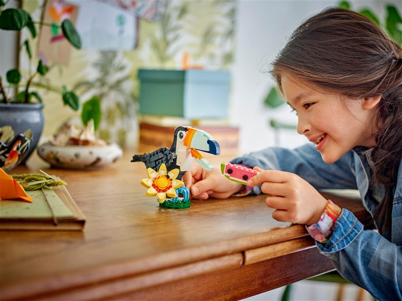 Konstruktorius LEGO 3in1 Wild Animals: Tropical Toucan 31173