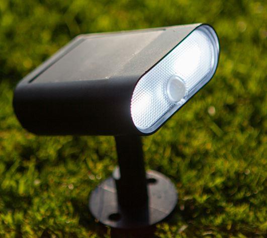 LAMPA ŚCIENNA SOLARNA MESH 7W 500LM RGBW IP44