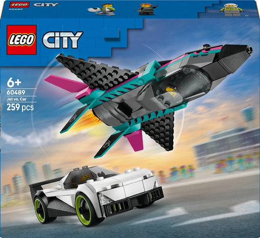 LEGO® City Jet Plane 60489 Building Toy, 259 Pieces
