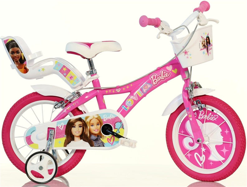 Vaikiškas dviratukas Dino Bikes Barbie 16"