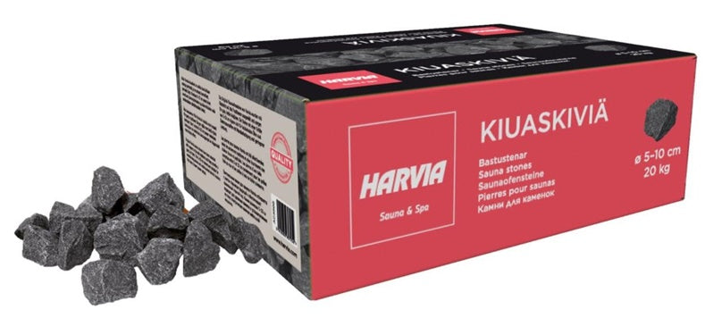 Kamienie do sauny HARVIA oliwinowo-diabazowe, 5-10 cm, 20 kg