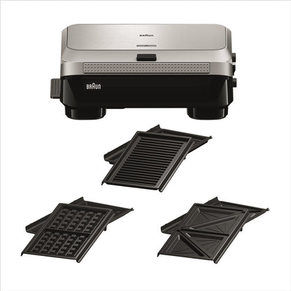 Sumuštinių keptuvė - vaflinė Braun SM5038, 800 W