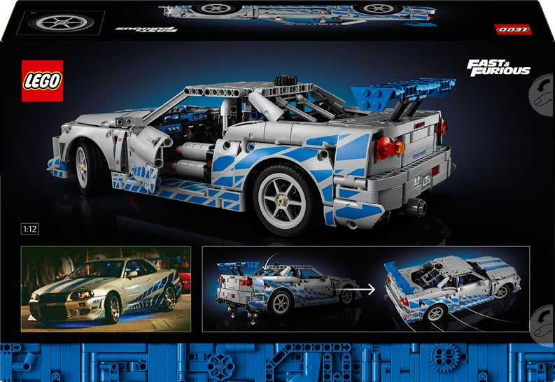 Konstruktorius LEGO® Technic 2 Fast Furious Nissan Skyline