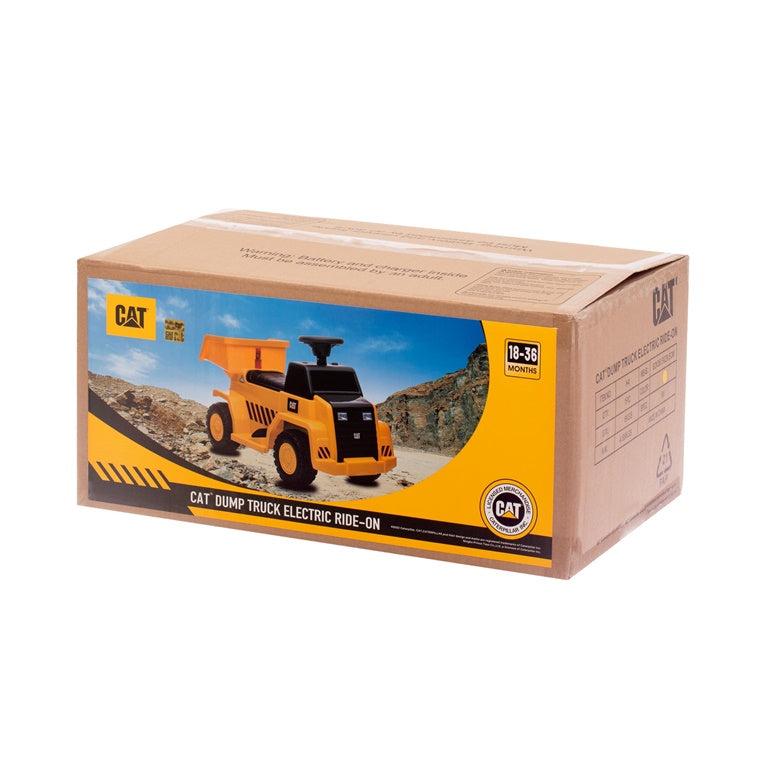 Samochód akumulatorowy DUMP TRUCK, czarny/żółty