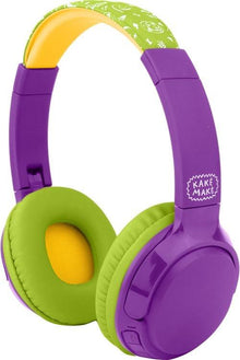WIRELESS HEADPHONES KAKĖ MAKĖ GREEN/PURPLE
