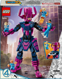 LEGO® Marvel Fantastyczna Czwórka kontra figurka Galactusa do zbudowania