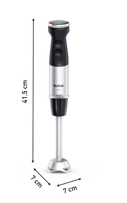 Blender Tefal HB67G830, black/stainless steel