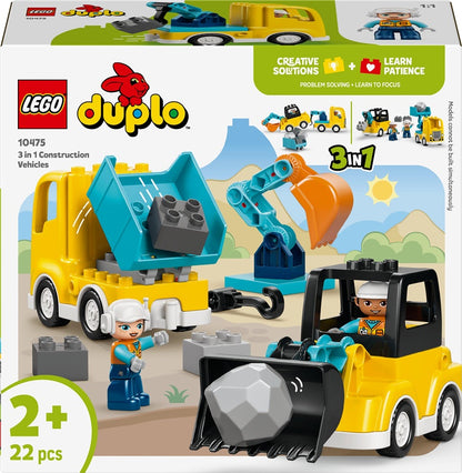 Konstruktor LEGO® DUPLO® „3w1” pojazdy 10475,22 el.