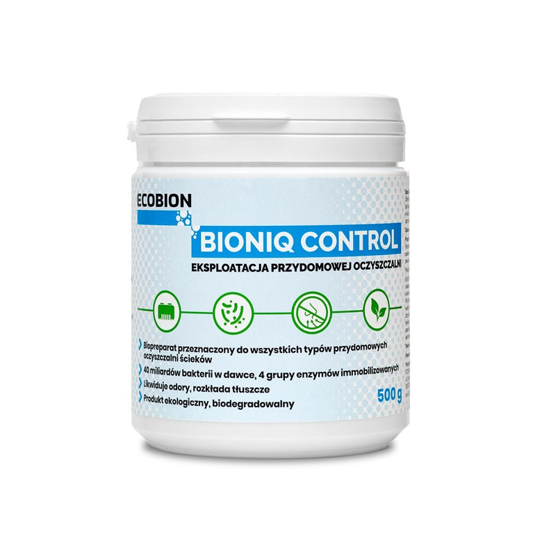 Biopreparat do oczyszczalni ścieków BioniQ Control 0.5 kg