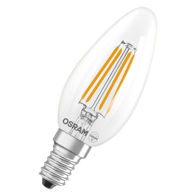 LAMP LED OSRAM FIL B35 3.4W E14 2700K 470LM