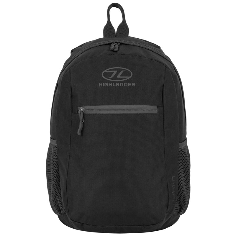 Highlander DS135-BK Tourist Backpack, Black, 15 L