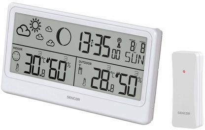 Meteorologinė stotelė su išoriniu jutikliu Sencor SWS 3600