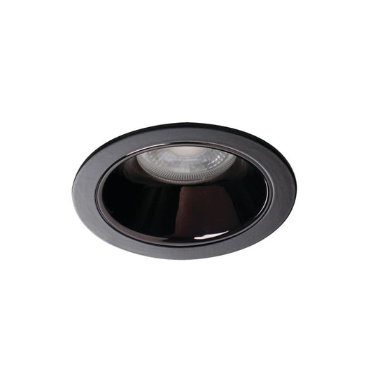 Recessed spotlight Kanlux Glozo, 10W, GU10, black