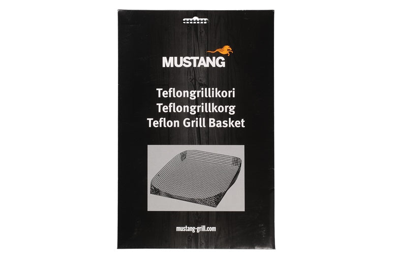 Kosz grillowy teflonowy Mustang 230232, 31x21x3.6 cm