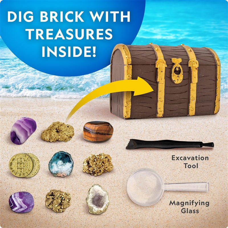 RINKINYS NATIONAL GEOGRAPHIC PIRATE TREASURE DIG