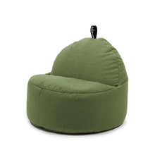 Bean Bag SoSoft Round XL Teddy, olive green