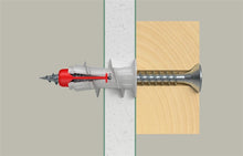 Дюбель Fischer DuoBlade, 29 мм x 4.5 мм, 20 шт.