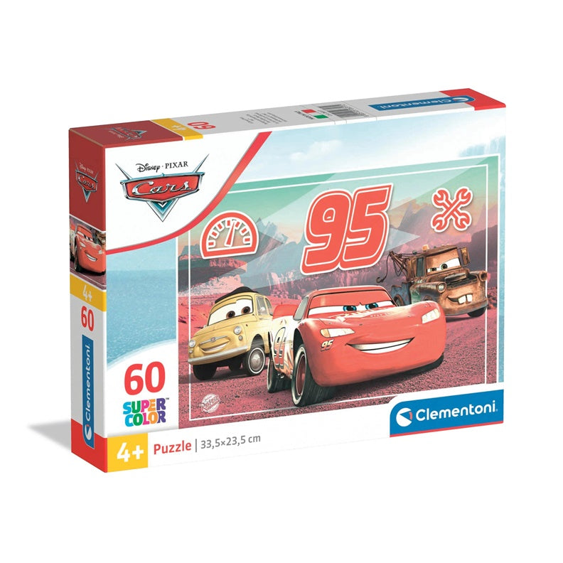 Puzzle Clementoni SuperColor Auta 26317, 60 elementów