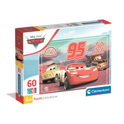 Puzzle Clementoni SuperColor Auta 26317, 60 elementów