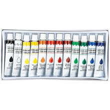 Gwasz w metalowych tubkach 12 szt. x 12 ml 83551