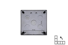 Surface mounting frame LIREGUS MODERN, champagne color