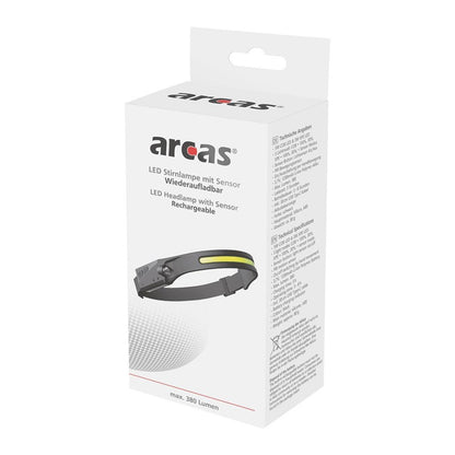 Galvos žibintas 5+3W IPX4 ARCAS