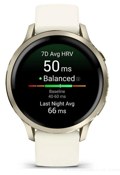 ZEGAREK SMARTWATCH GARMIN VENU 2S 43 MM ZŁOTY