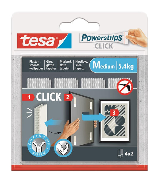 Lipni juostelė Tesa Power-Strips 77721 Dvipusė 0.06m x 2cm