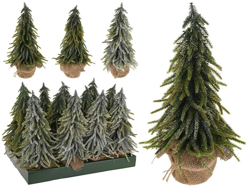 Kalėdinė dekoracija Tree in pot, 35 cm