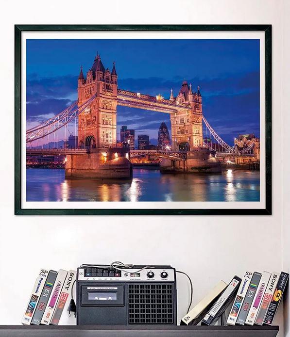 Jigsaw Puzzle Tower Bridge At Night 39772, 50x70 cm, 1000 pcs