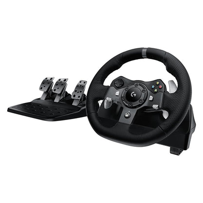 VAIRAS ŽAIDIMŲ LOGITECH G920+AUSINĖS G335 JUODOS