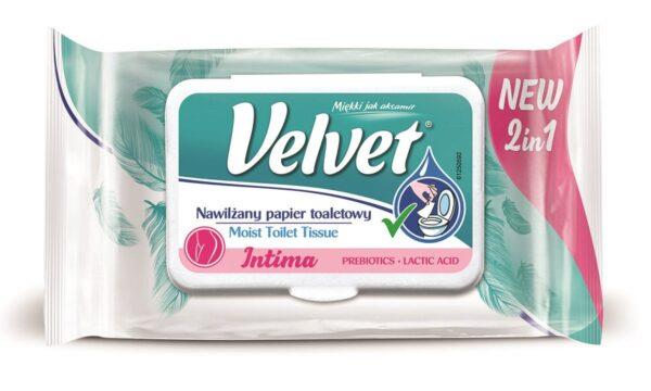 POPIER TUALET VELVET DRĖGNAS INTIMA 48VN