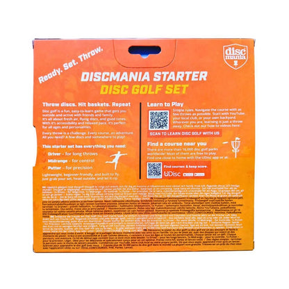 Diskgolfo diskų rinkinys STARTER PDGA, 3 vnt.