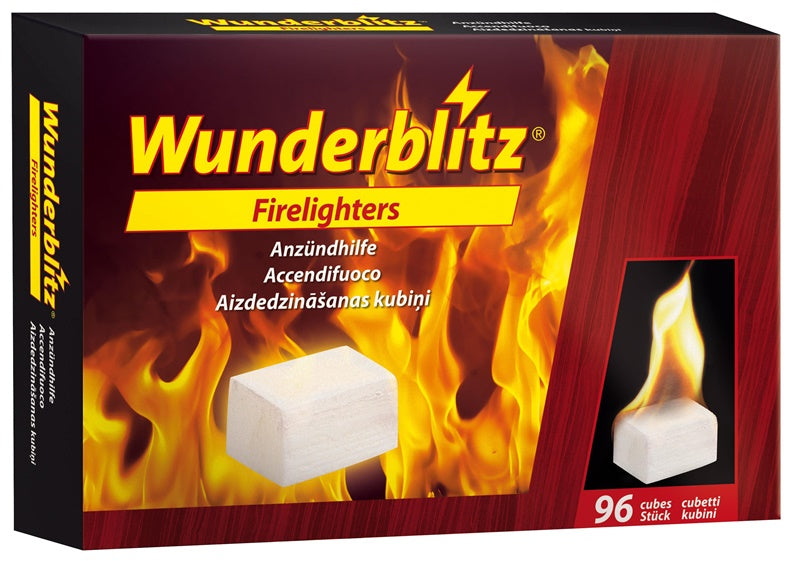 Firelighters, white, 96 pcs