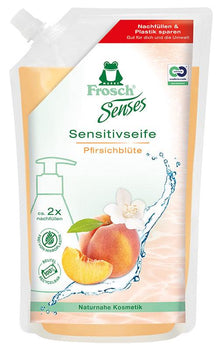 Mydło w płynie Frosch KWIATY BRZOSKWINI, 500 ml
