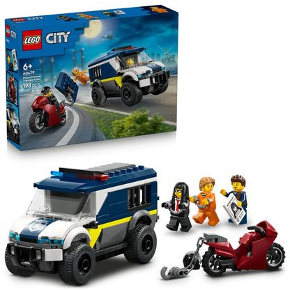 Konstruktorius LEGO® City Policijos furgonas 60479, 198vnt.