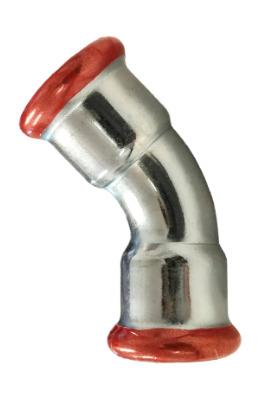 Presuojama alkūnė Assotherm 45, FF, 15 mm – presuojama