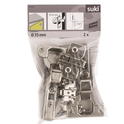 LANKST VIDI CLIP SOFT CLOSE D35 107 2VNT
