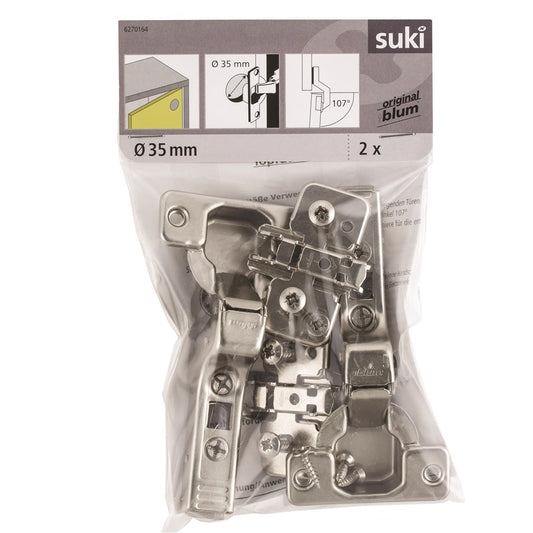 LANKST VIDI CLIP SOFT CLOSE D35 107 2VNT