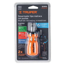 Screwdriver with bits Truper, 6 pcs.