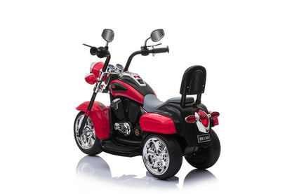 Vaikiškas elektrinis motociklas TR1501, mėlyna/raudona/