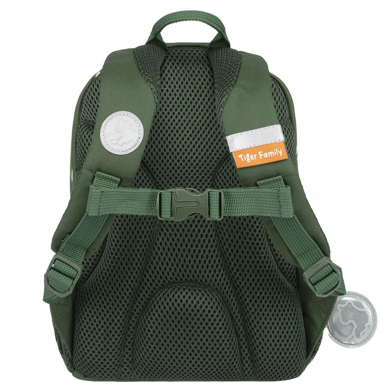 Tiger Family backpack SKDF-029A, green, 26x20x15 cm