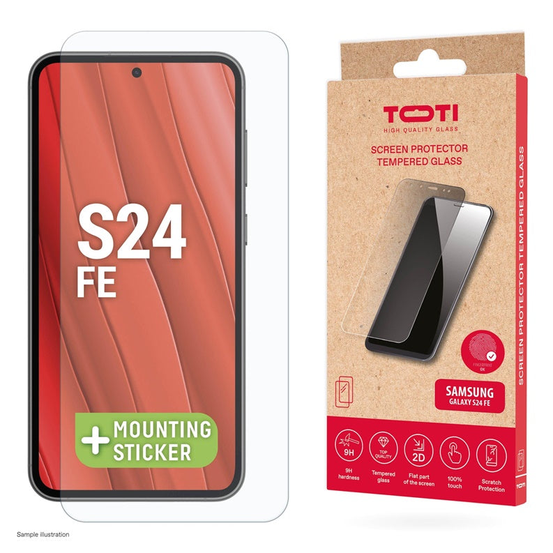 Toti Galaxy S24 FE Screen Protector, 9H, 6.7 "